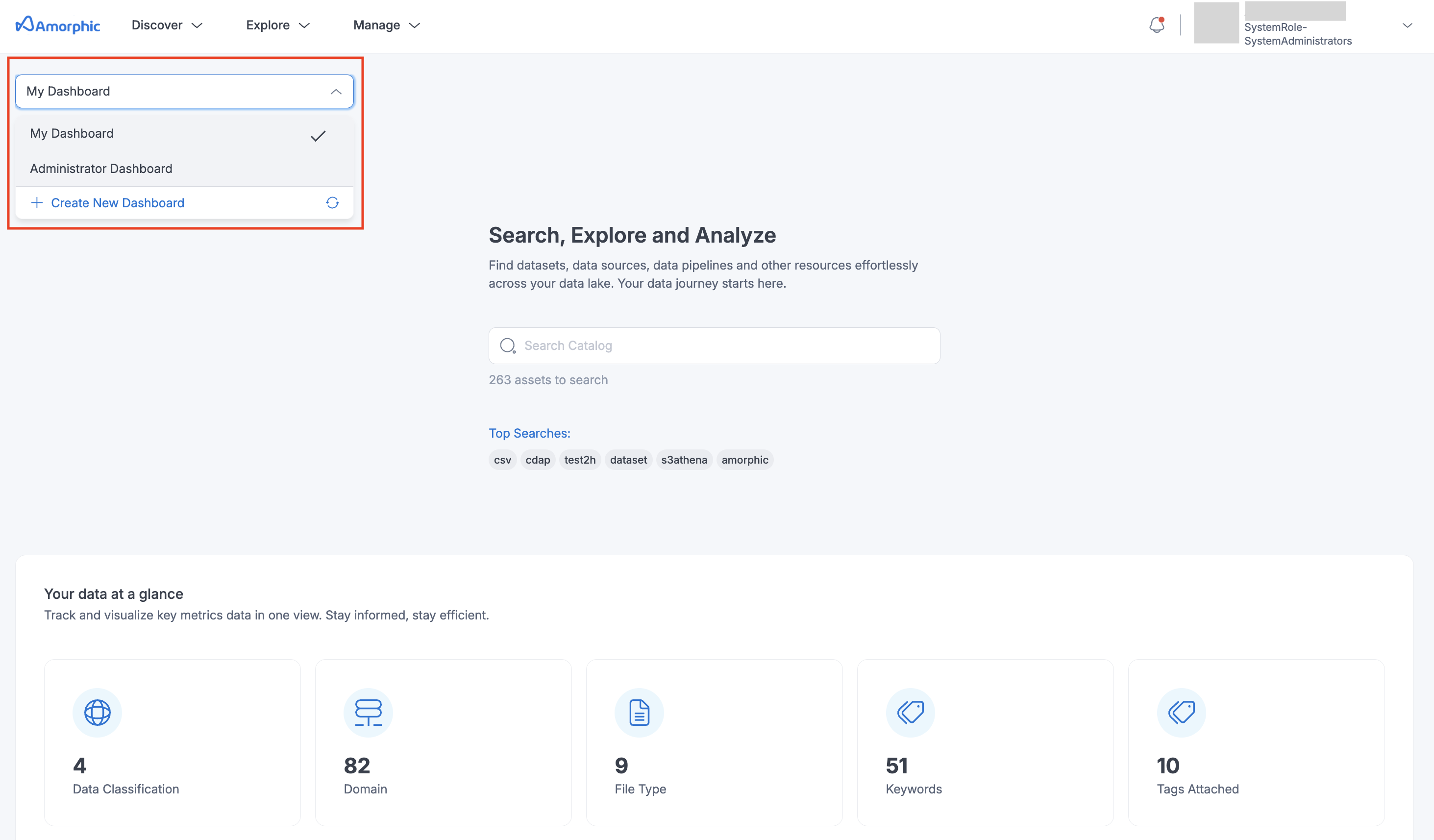 Change Dashboard