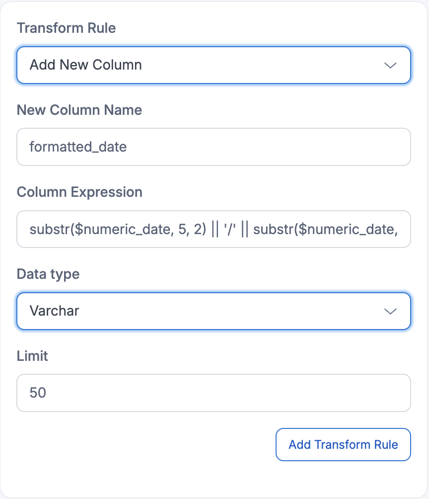 Add New Column Dynamic