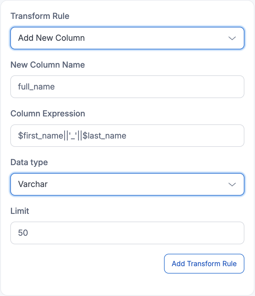 Add New Column Dynamic