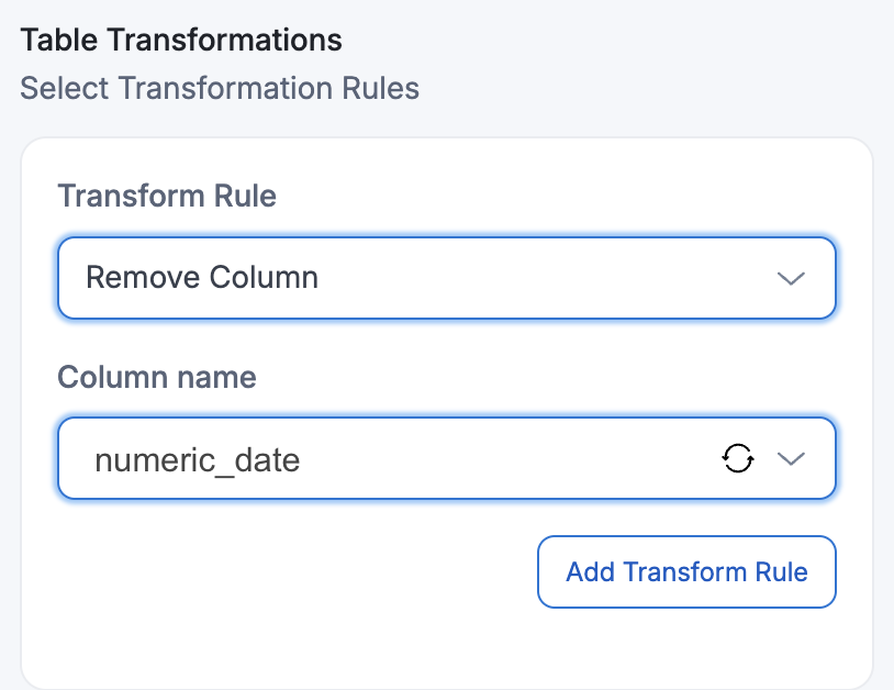 Remove Column
