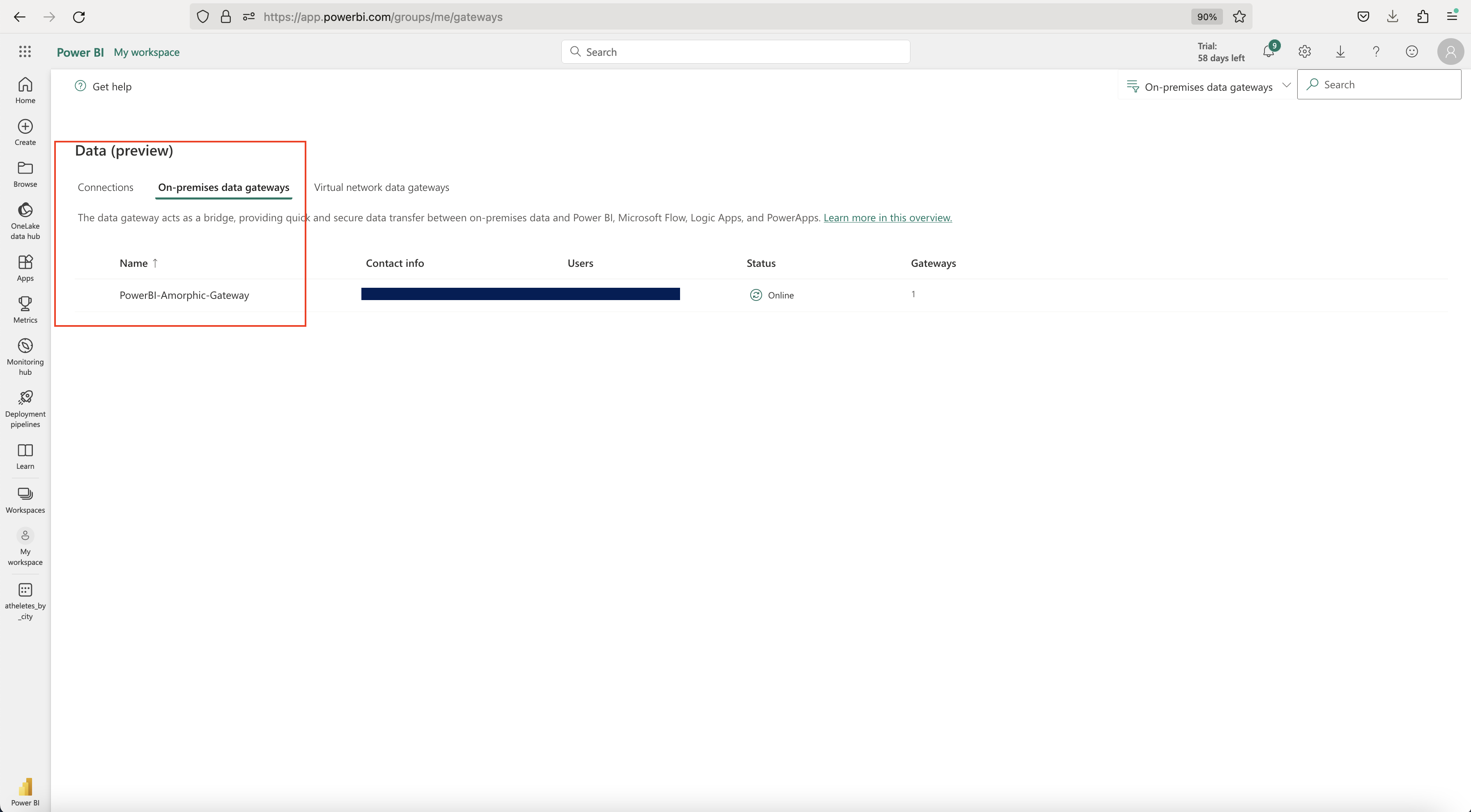 PowerBI Gateway Setup6