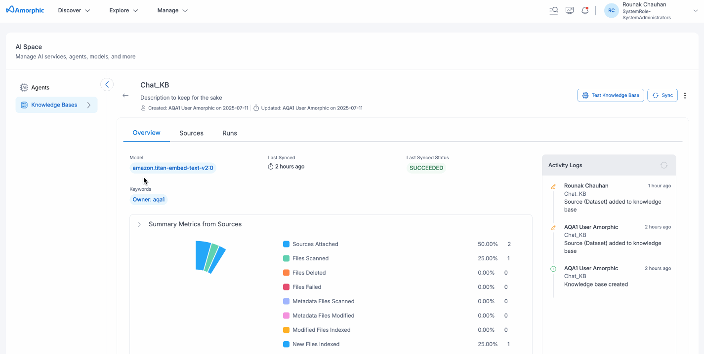 Query Knowledge Base
