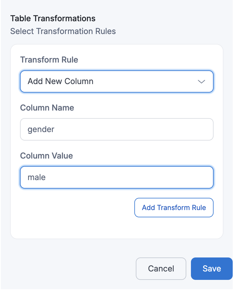 JDBC Add New Column