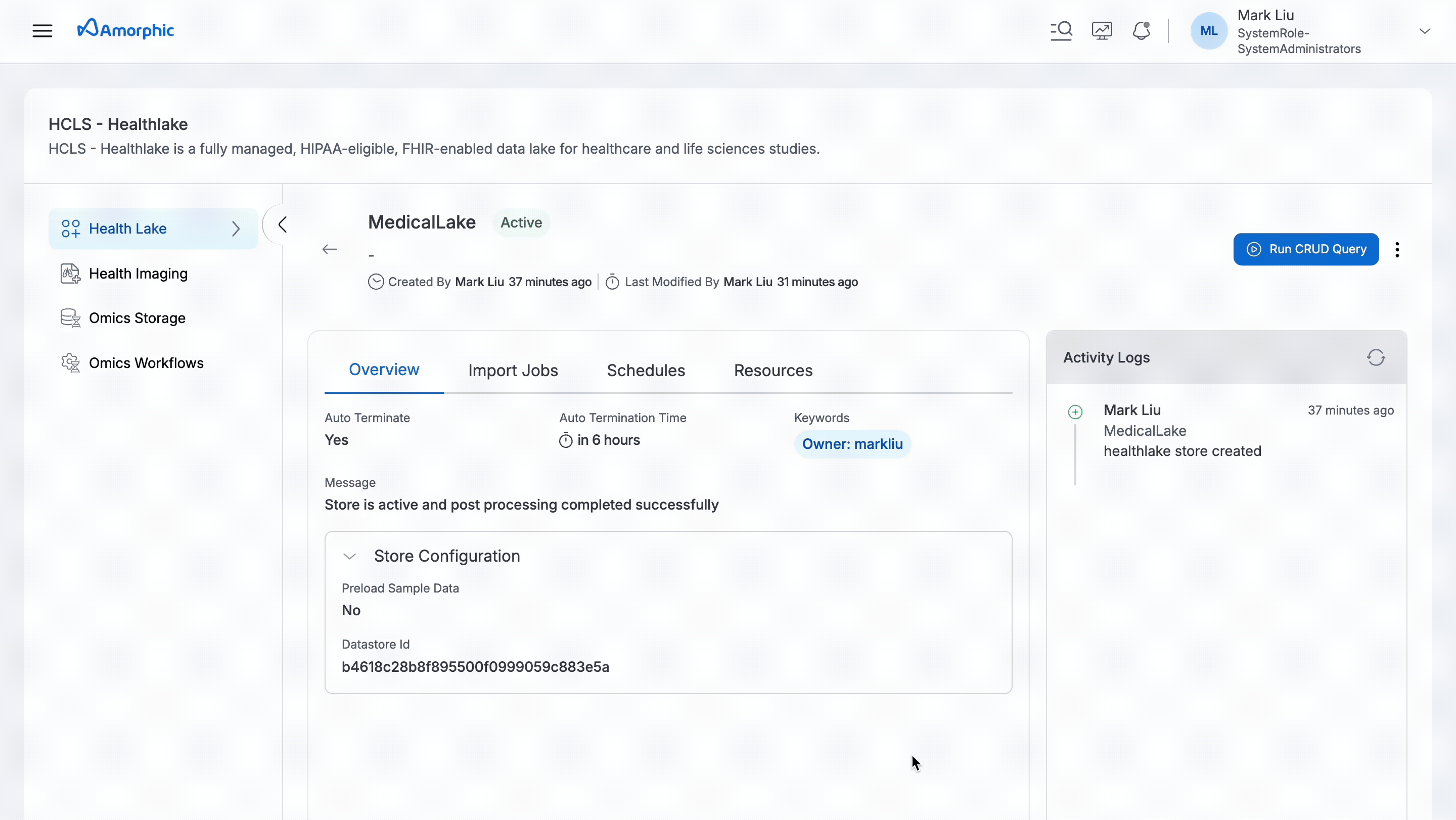 Import Data into Healthlake