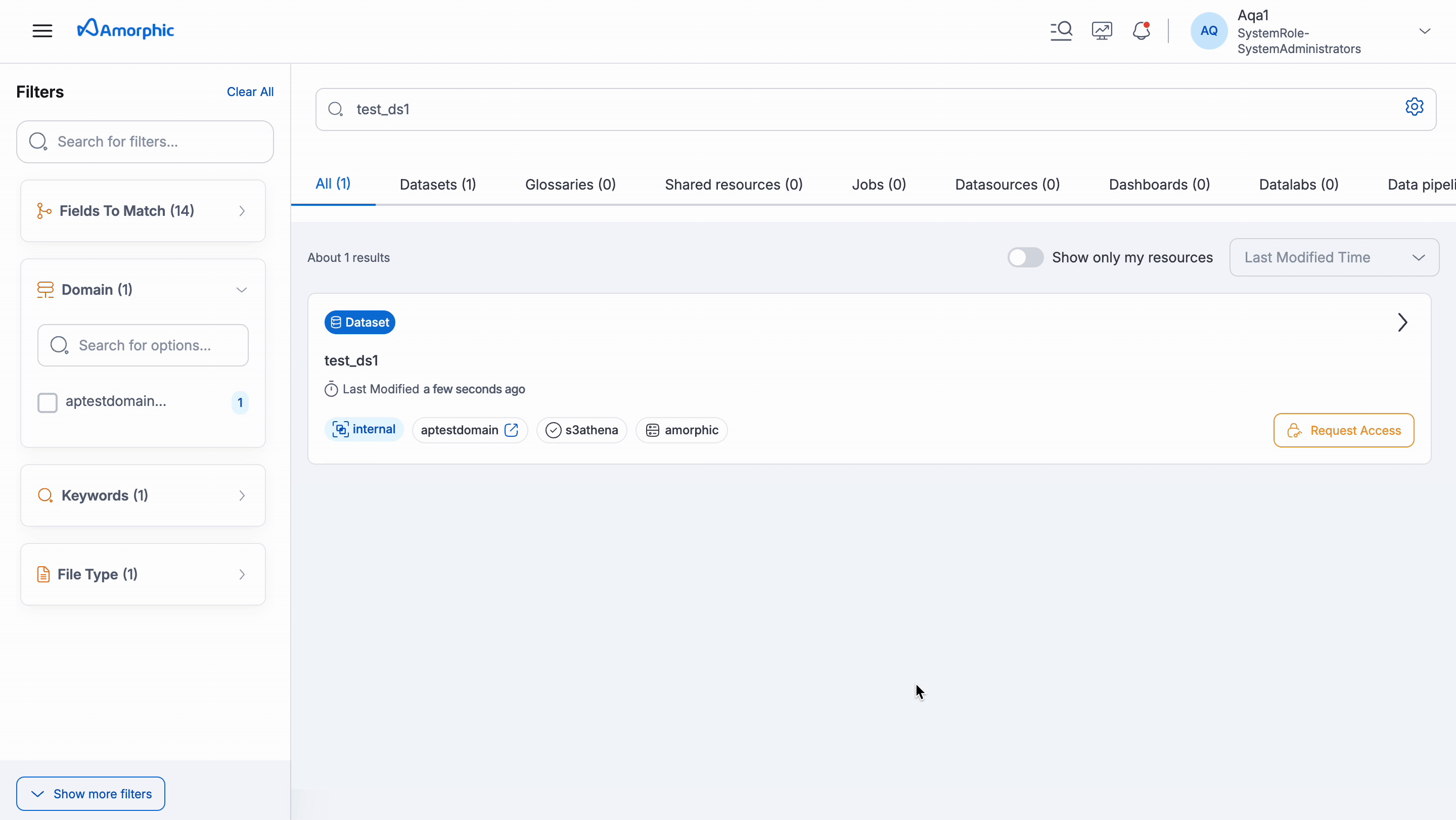 Request Asset Access