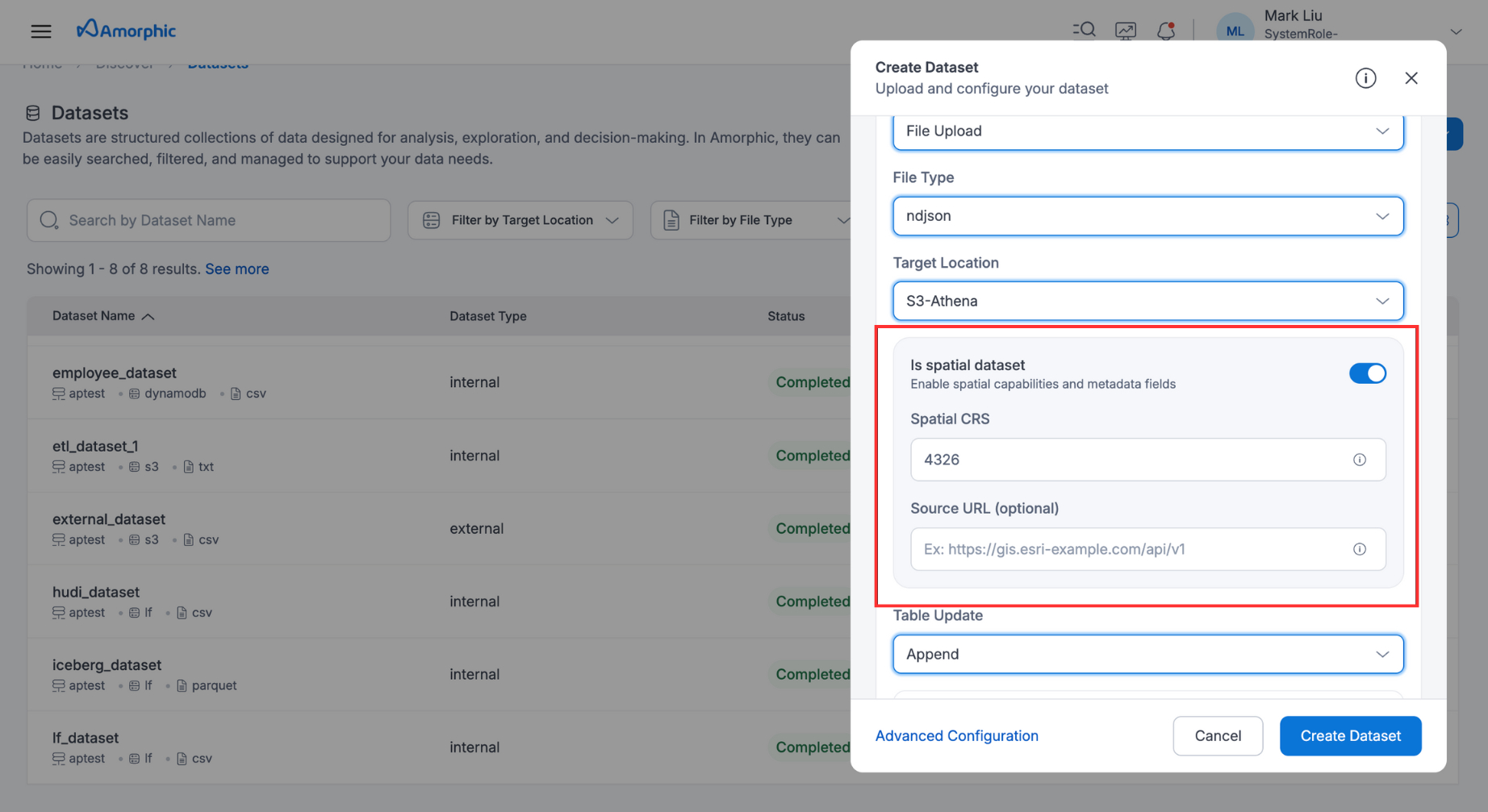 Spatial Configuration
