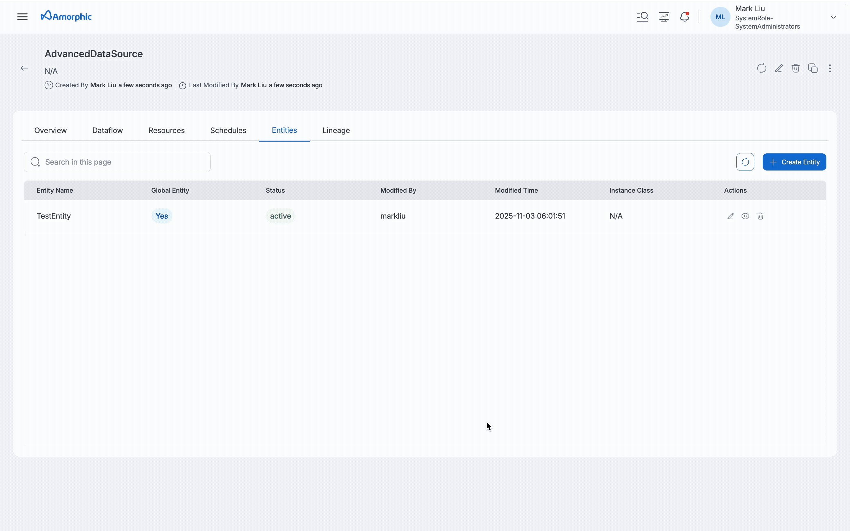 JDBC Advanced Datasource entity delete