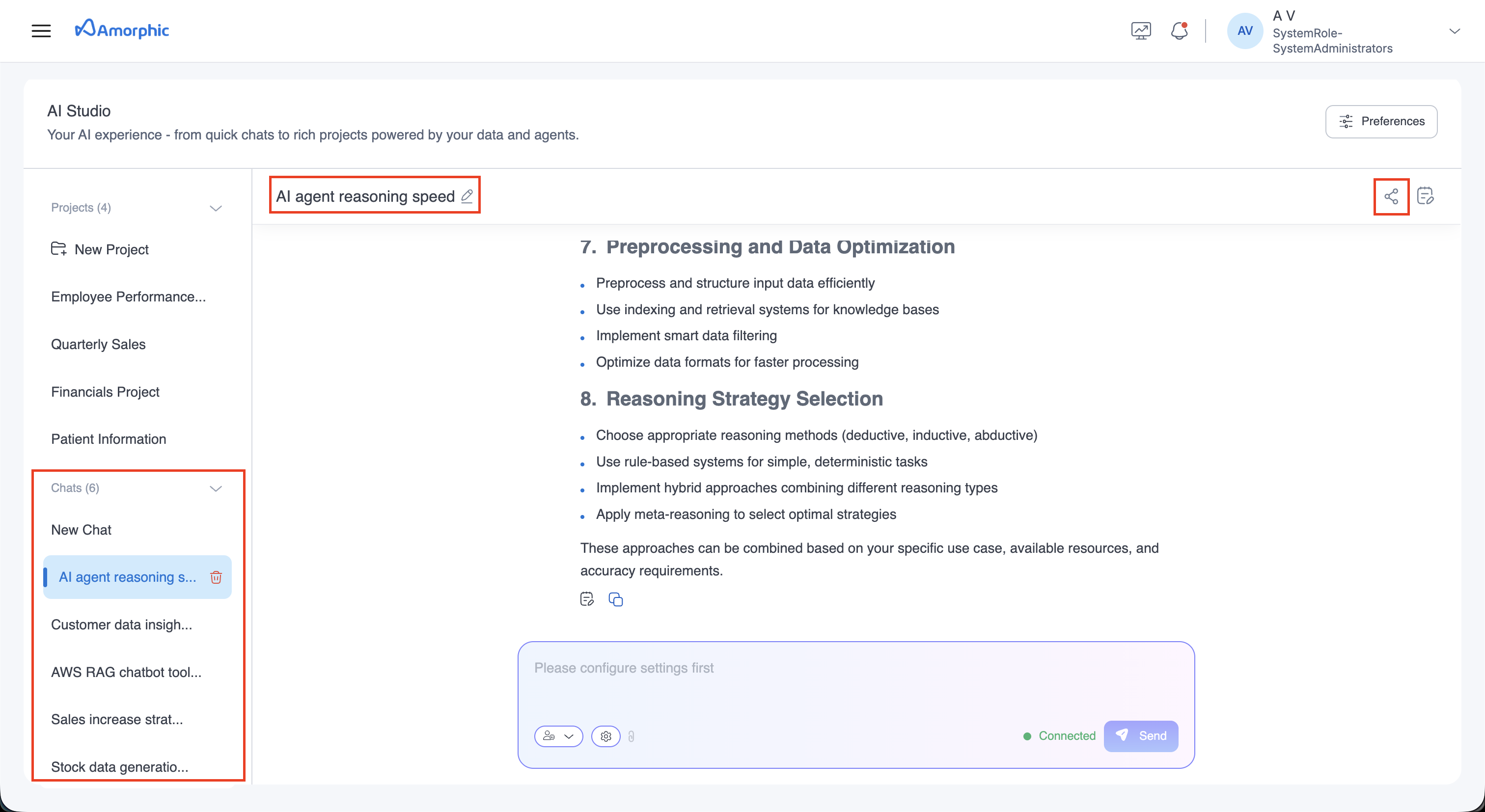 Chat Session Management