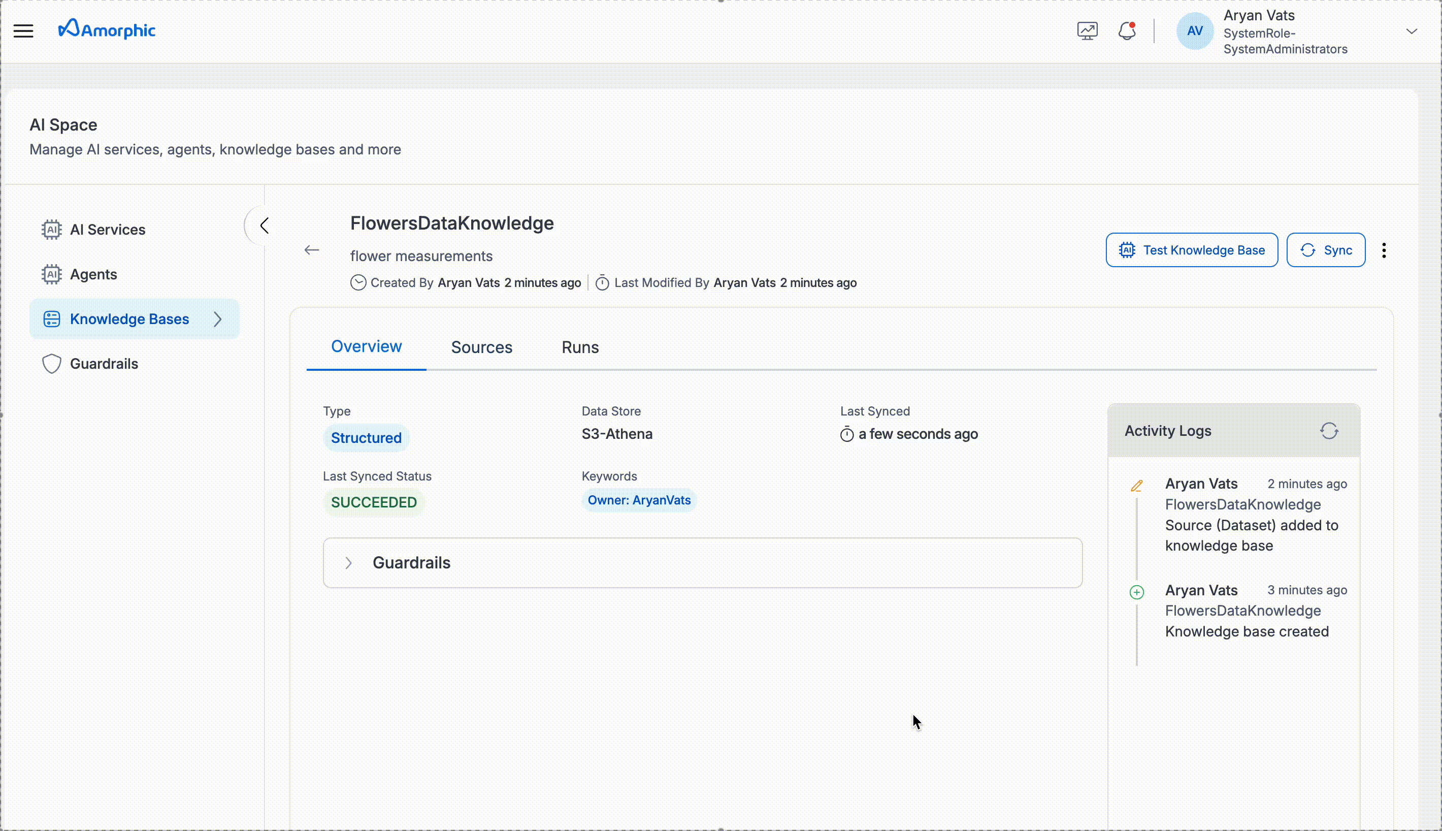Query Knowledge Base
