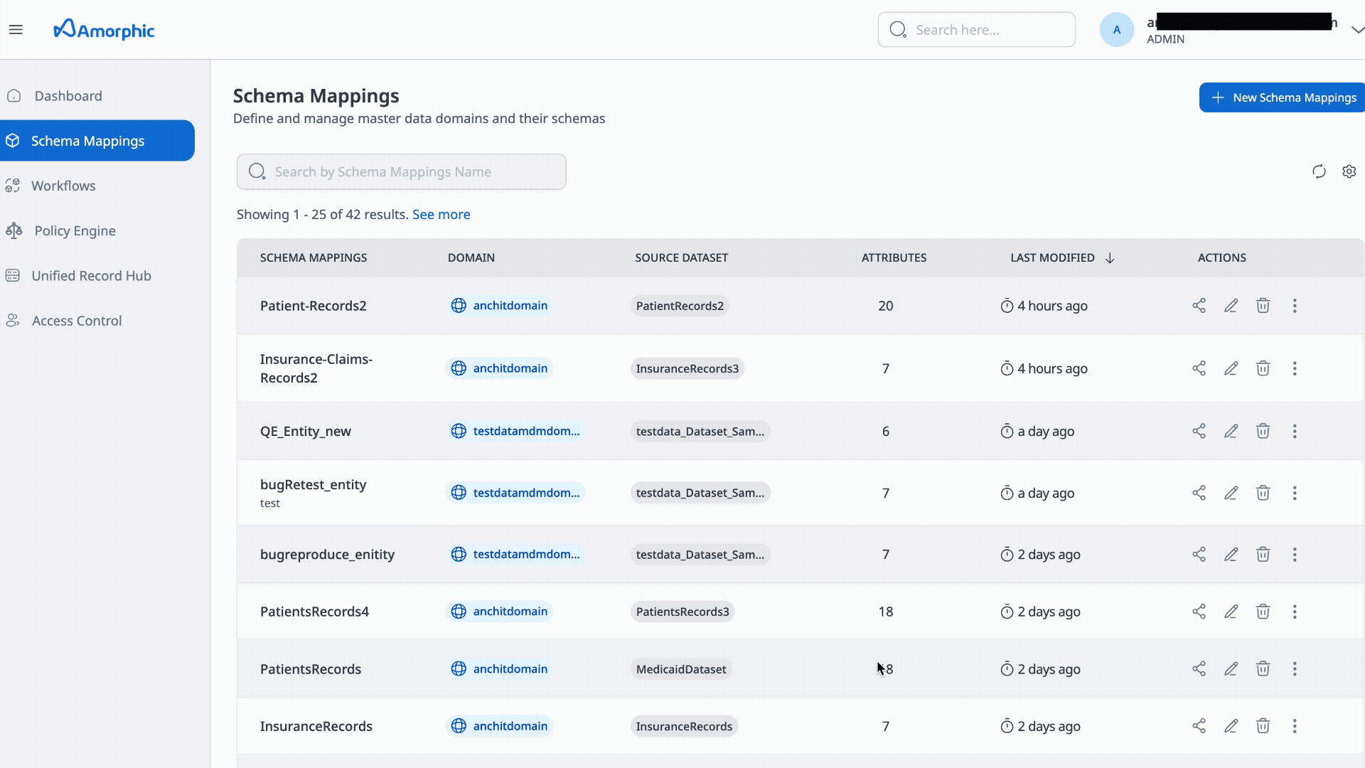 Create Schema Mapping