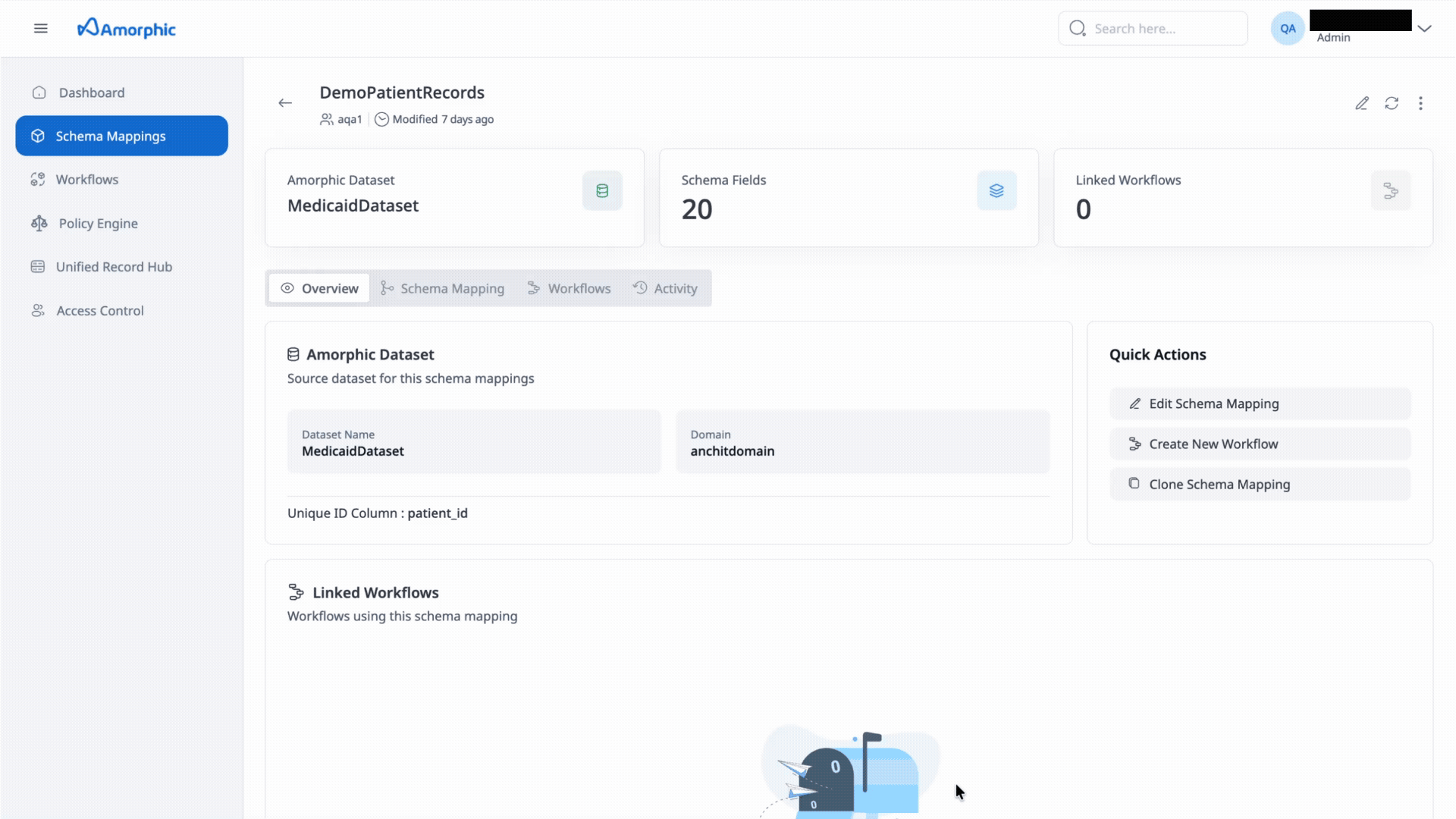 Create Schema Mapping