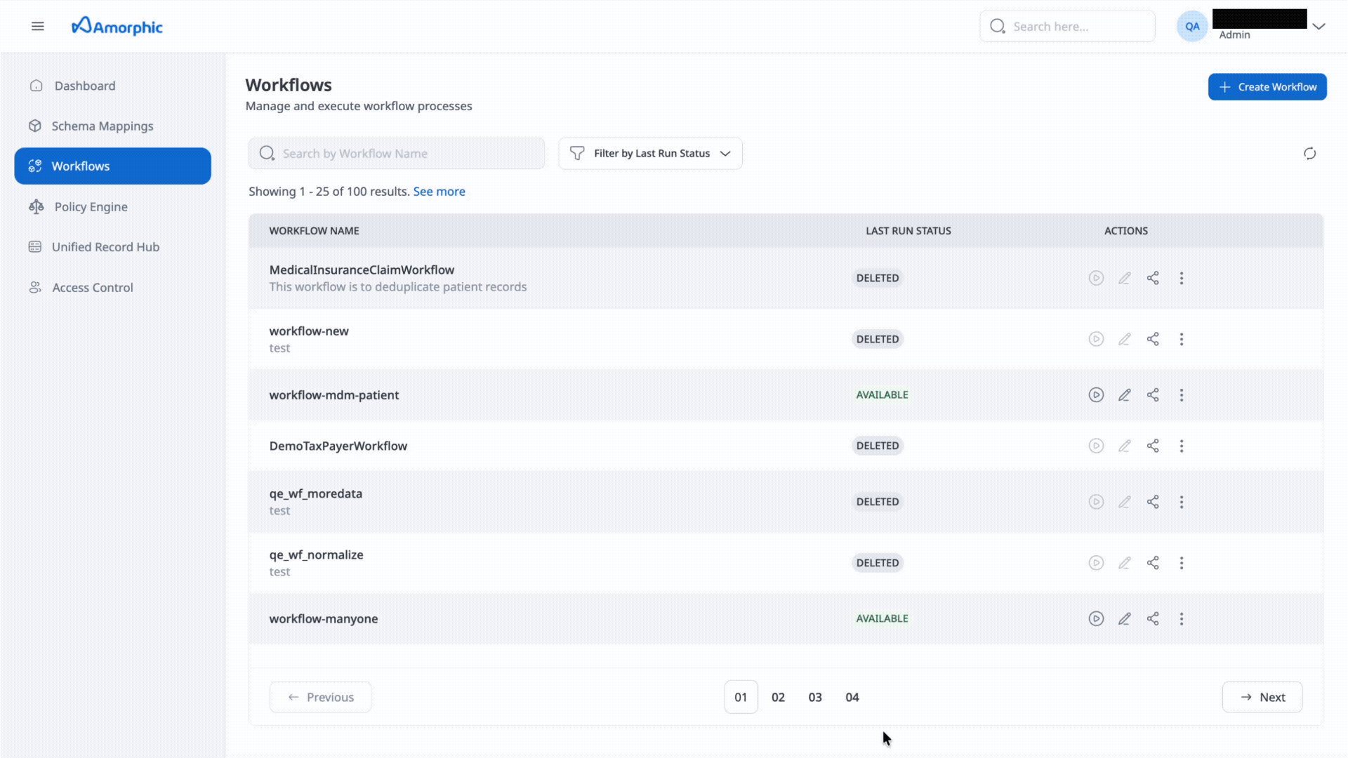 Create workflow (Rule-based)