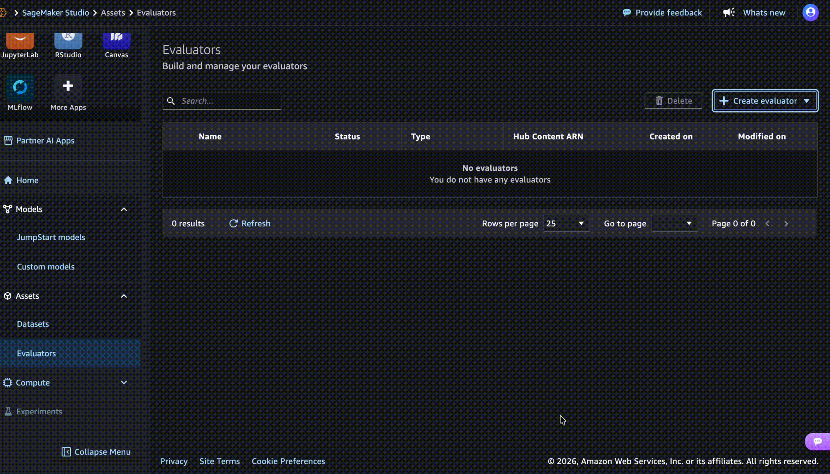 MLOps Evaluator