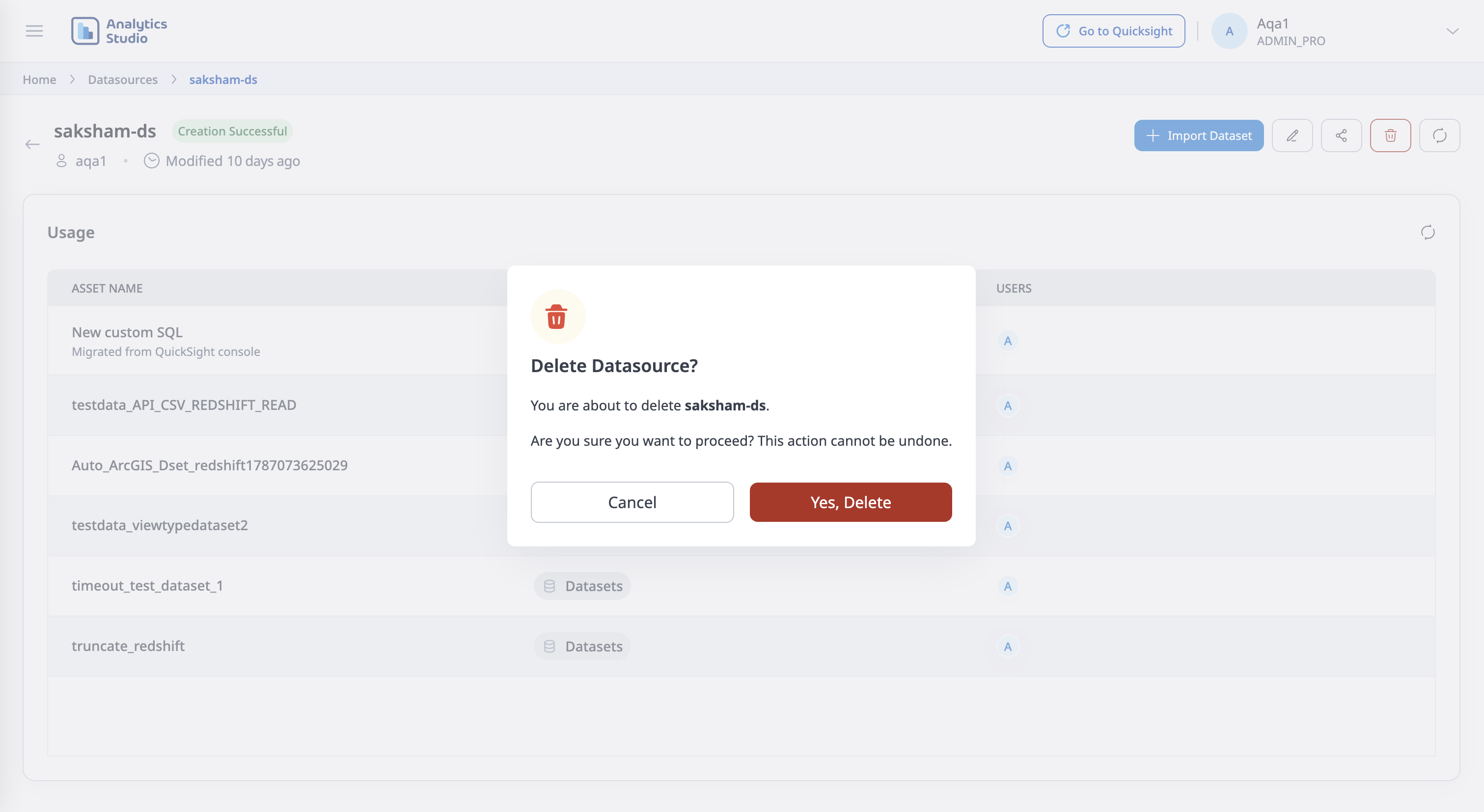 Datasource