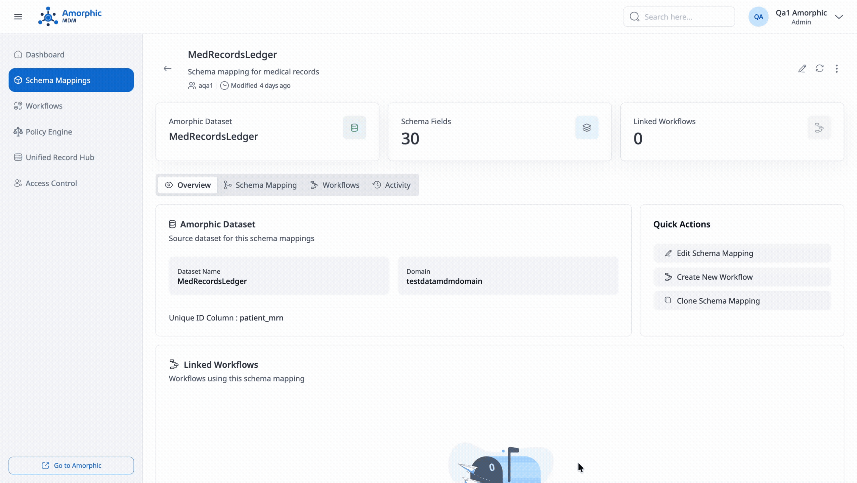 Create Schema Mapping