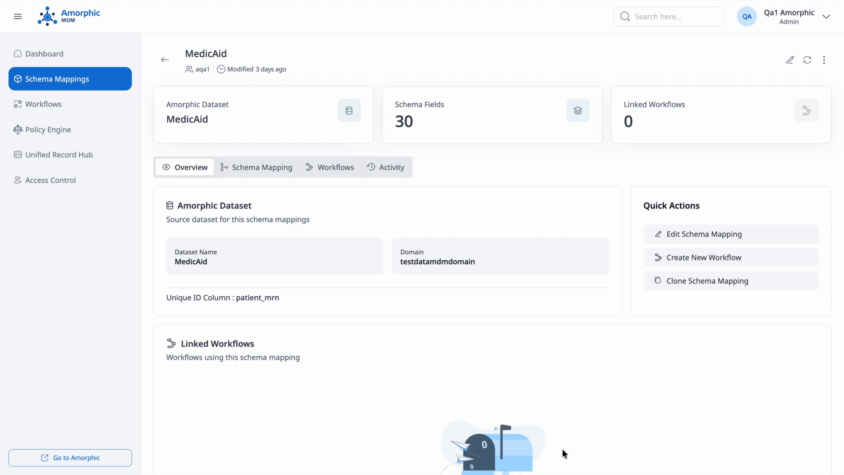 Create Schema Mapping