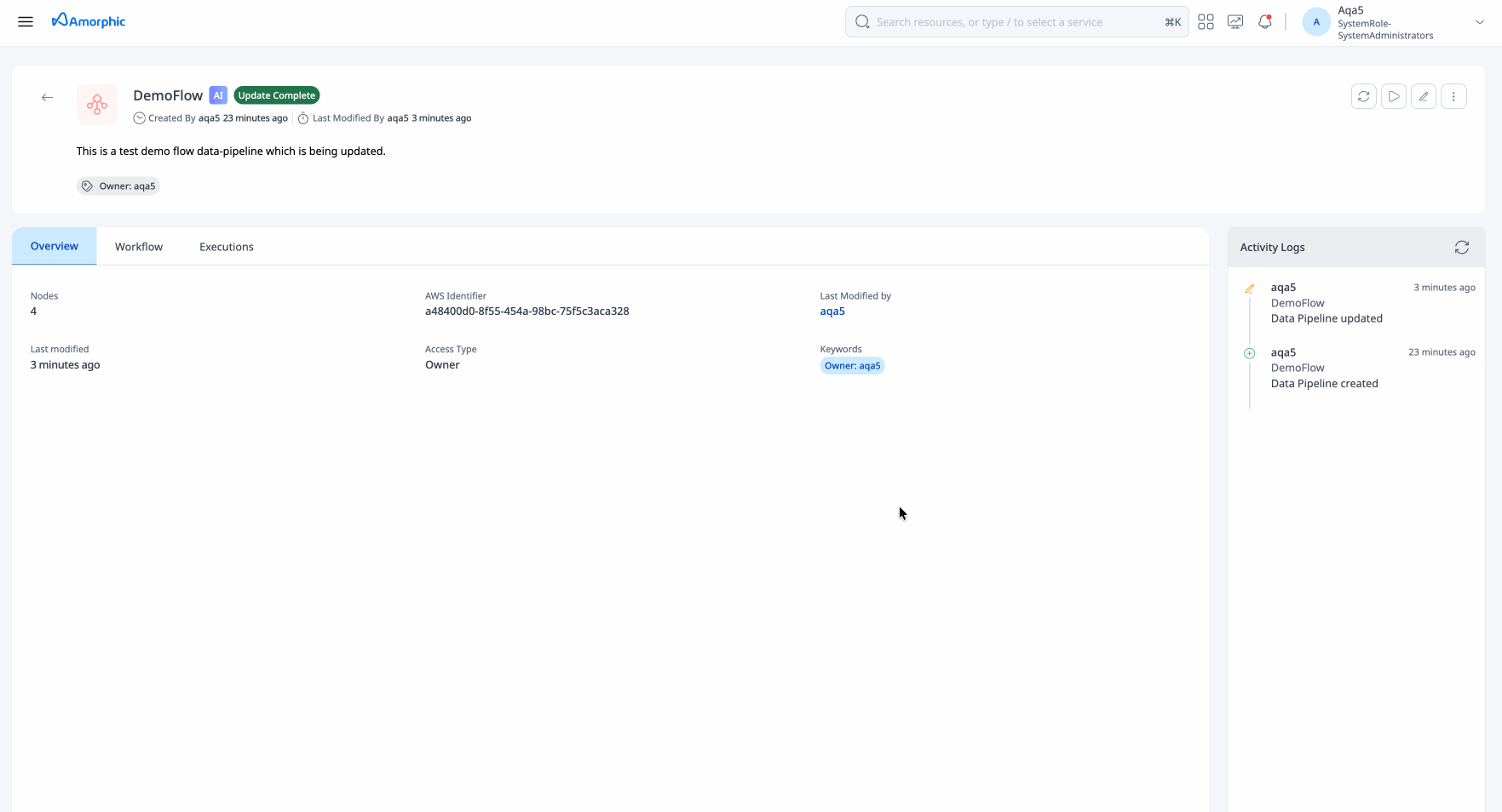 AI Pipeline Execution