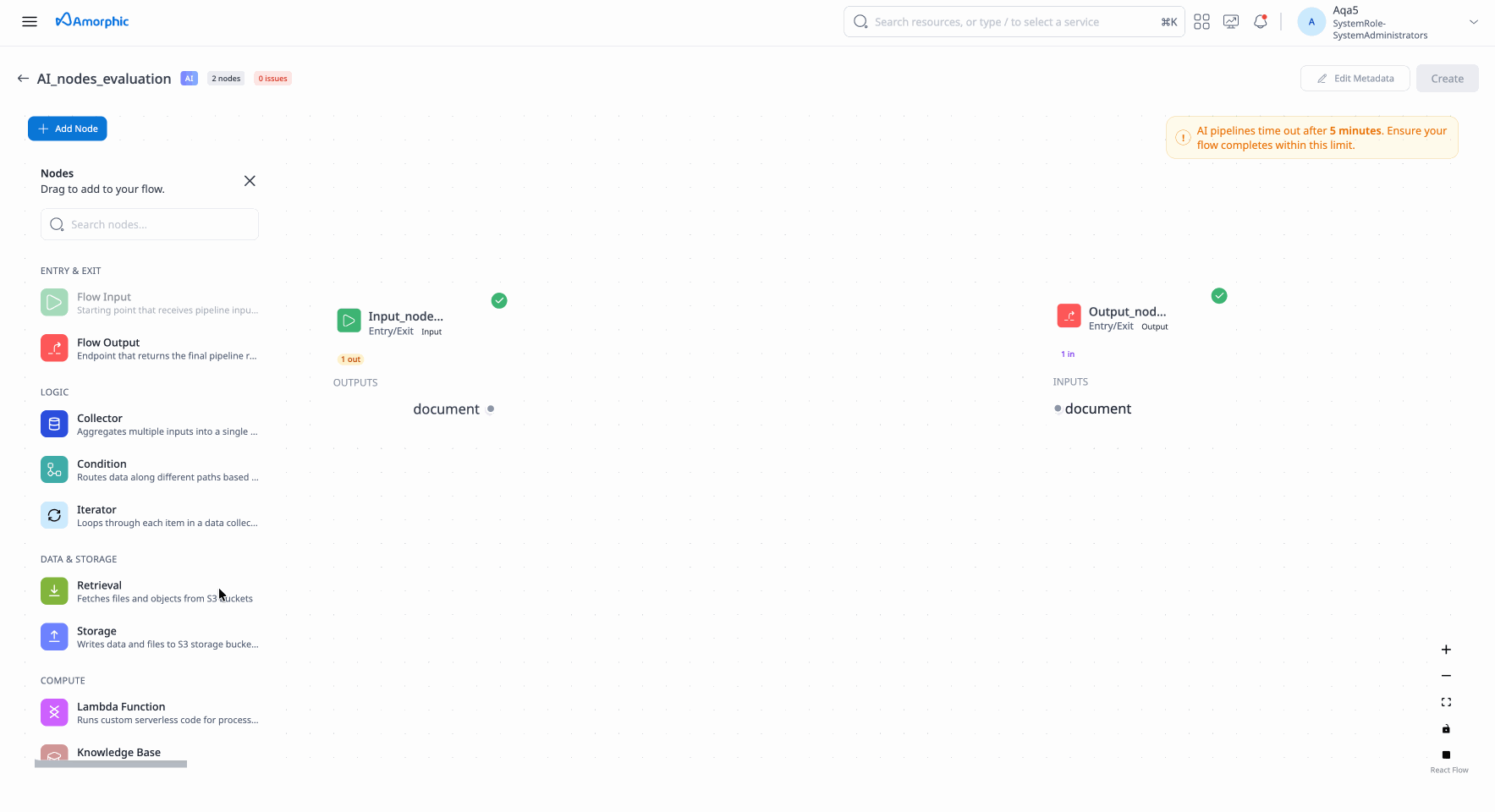 AI Flow Lambda