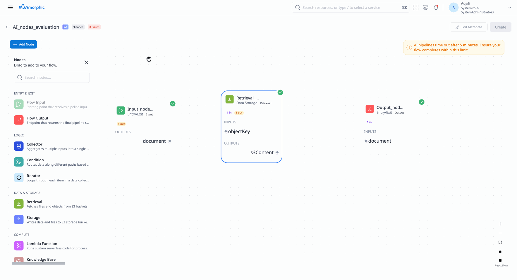 AI Flow Storage
