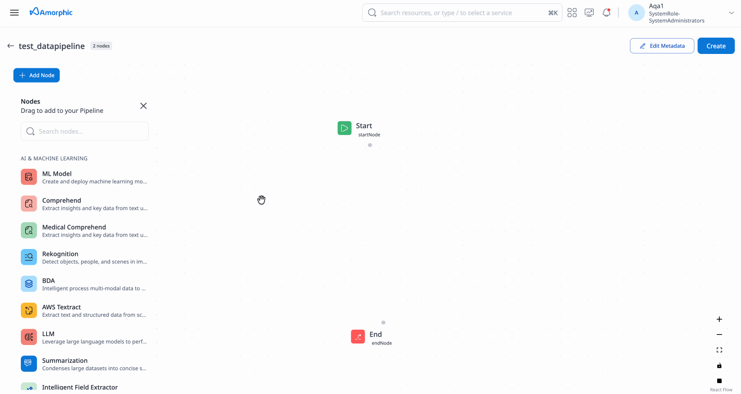 ML Model Inference Node